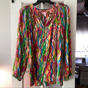 Lilly Pulitzer “Dripping in Jewels” Elsa Shirt